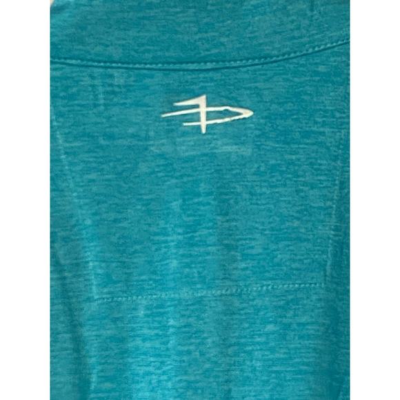 Page & Tuttle Men's Size XL Cool Swing Performance Half Zip Teal Blue Golf NWT - Picture 5 of 6